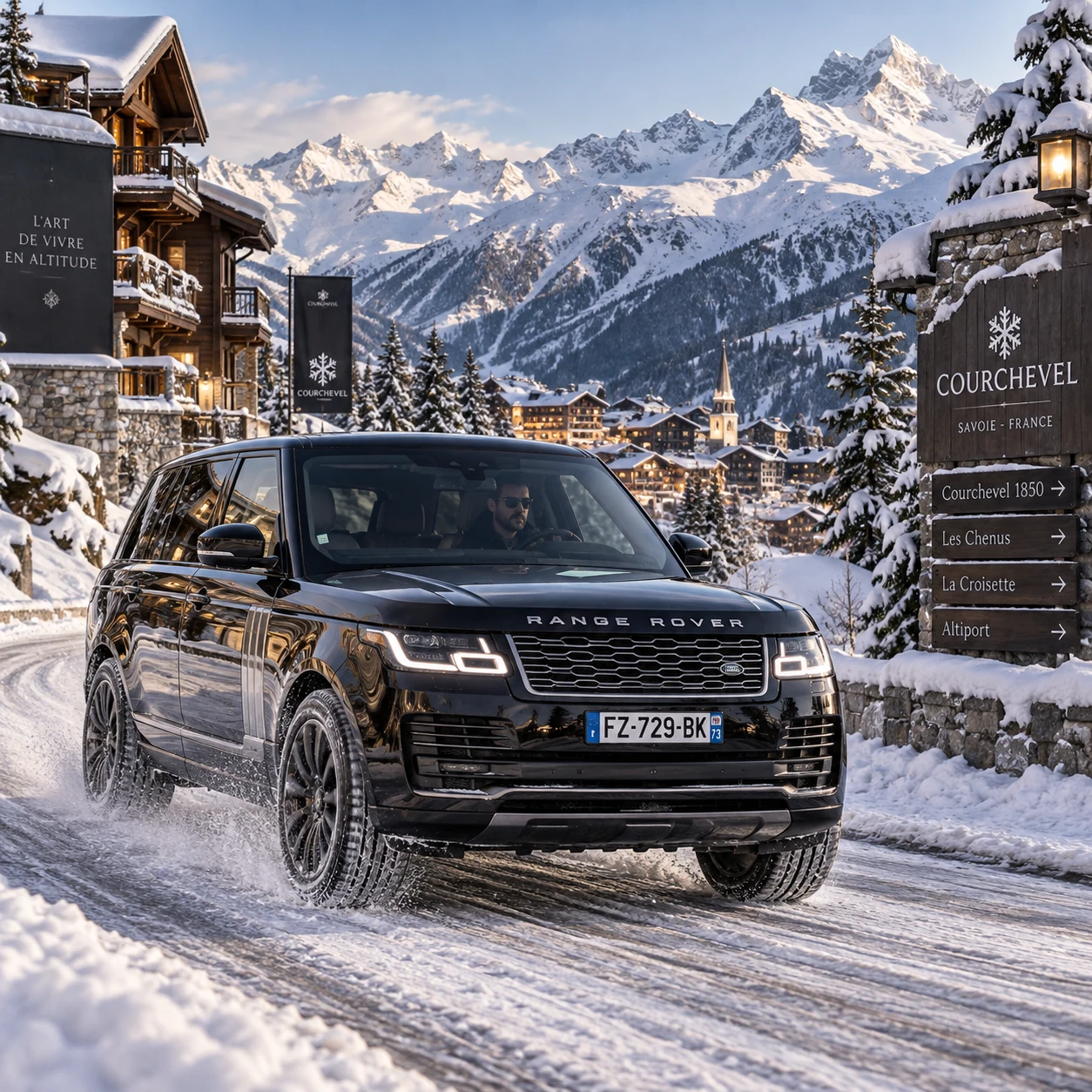 Séjour à Courchevel en hiver 2026 : pourquoi le SUV de luxe surpasse la berline sur les routes enneigées des Alpes