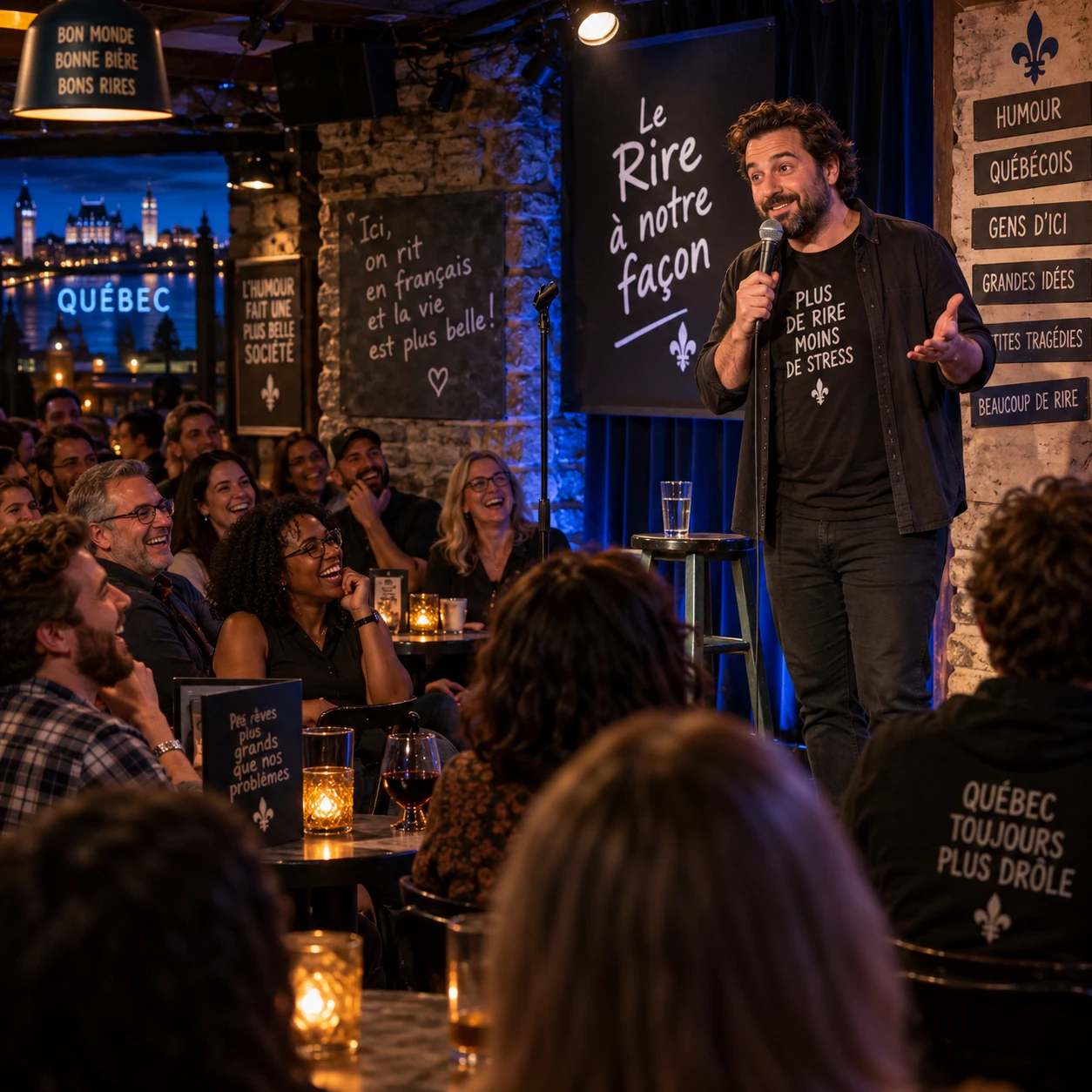 Les humoristes québécois à découvrir : des talents pour tous les styles